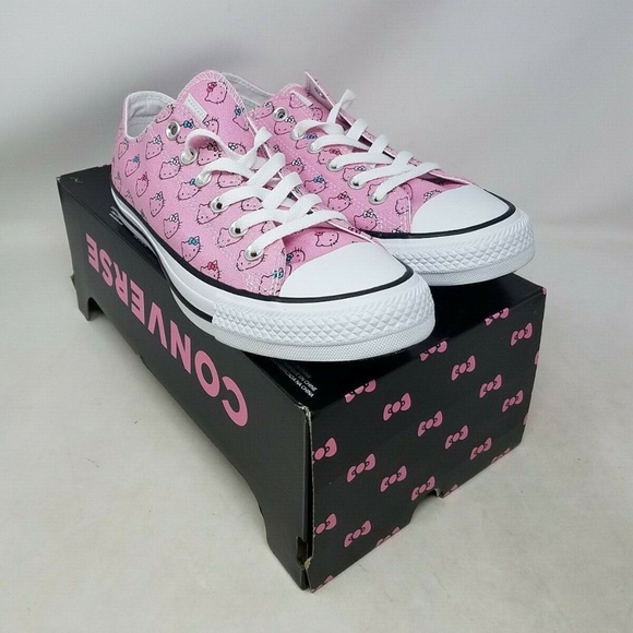 pink womens converse